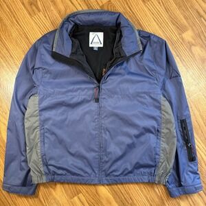 Vintage Cascades Pacific Trail Jacket Mens XL Blue Gray Gorpcore Hiking Jacket